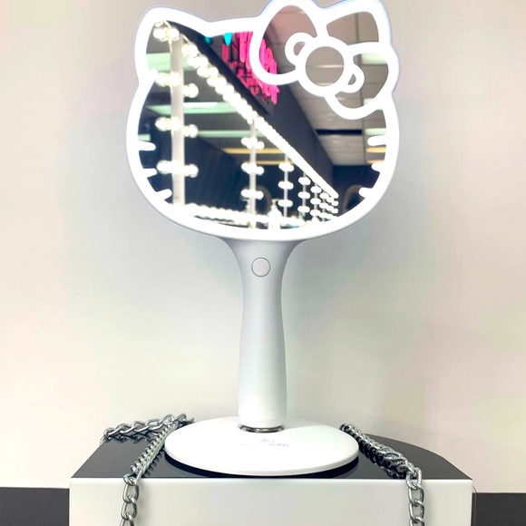Hello Kitty Makeup Hello Kitty Led Handheld Makeup Mirror With Standing Base Poshmark